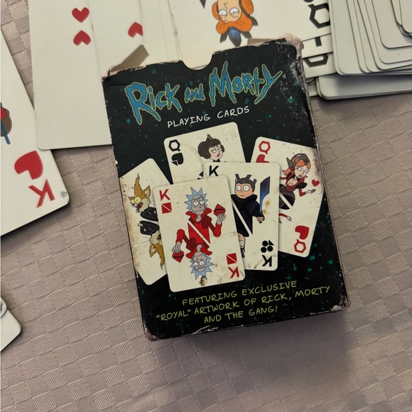 Complete Deck Rick and Morty Playing Cards - Picture 8 of 8